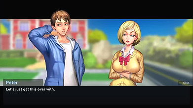 Korean new cartoon character – hot scene